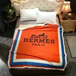 Hermes Limited Luxury Brand Bedding Set Home Decor – Max010087