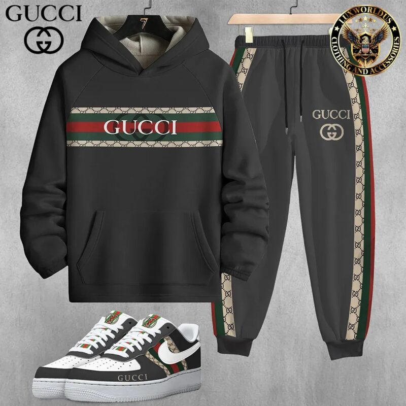 New 2025,G  G Limited Edition Set Hoodie & Pants Match AF1 Sneaker – Max2408253573