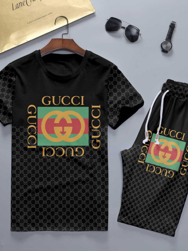 2025 – Set G Tracksuit T-shirt & Shorts –   – TU24051077