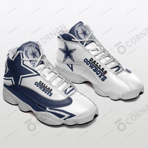 Dallas Cowboys Air Jordan 13 Shoes – Custom Sneaker – Max2407191975