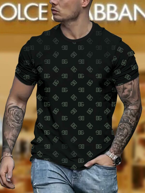 New 2025 – D Luxury Brand Premium T-Shirt Outfit For Men – Max012485