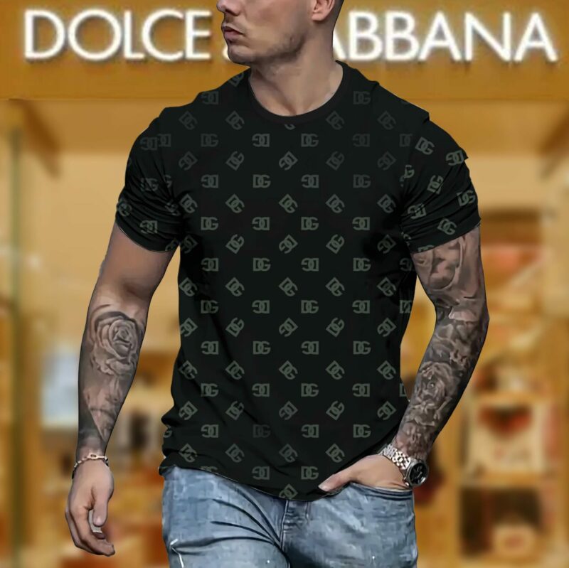 New 2025 – D Luxury Brand Premium T-Shirt Outfit For Men – Max012485