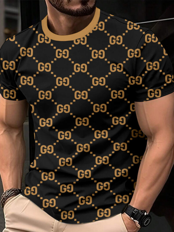 New 2025-  G  Luxury  Brand Premium T-Shirt Outfit For Men Women -CHIC251115