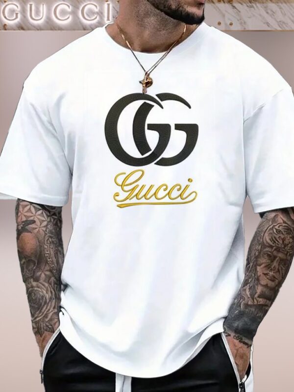 New 2025-  G  Luxury  Brand Premium T-Shirt Outfit For Men Women – Max012670