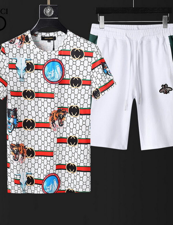 2024 – Set G Tracksuit T-shirt & Shorts –   – Max02836