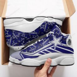 Dallas Cowboys Air Jordan 13 Shoes – Custom Sneaker – Max2407191977