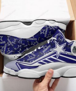 Dallas Cowboys Air Jordan 13 Shoes – Custom Sneaker – Max2407191977