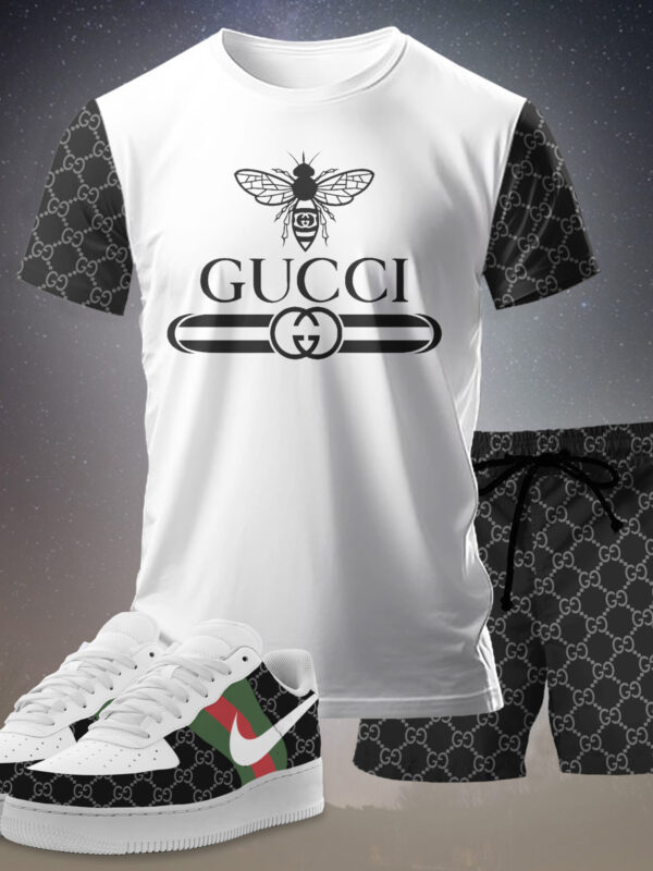 New 2025 – Set G Tracksuit  Air Force 1 & T-shirt & Shorts – chic210402