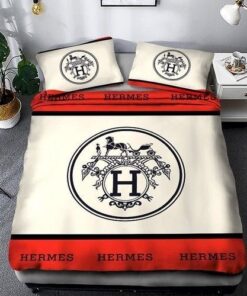 Hermes Limited Luxury Brand Bedding Set Home Decor -Max010132