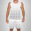 New 2025 – L Luxury Brand Premium Tanktop & Shorts Outfit For Men -Max012595
