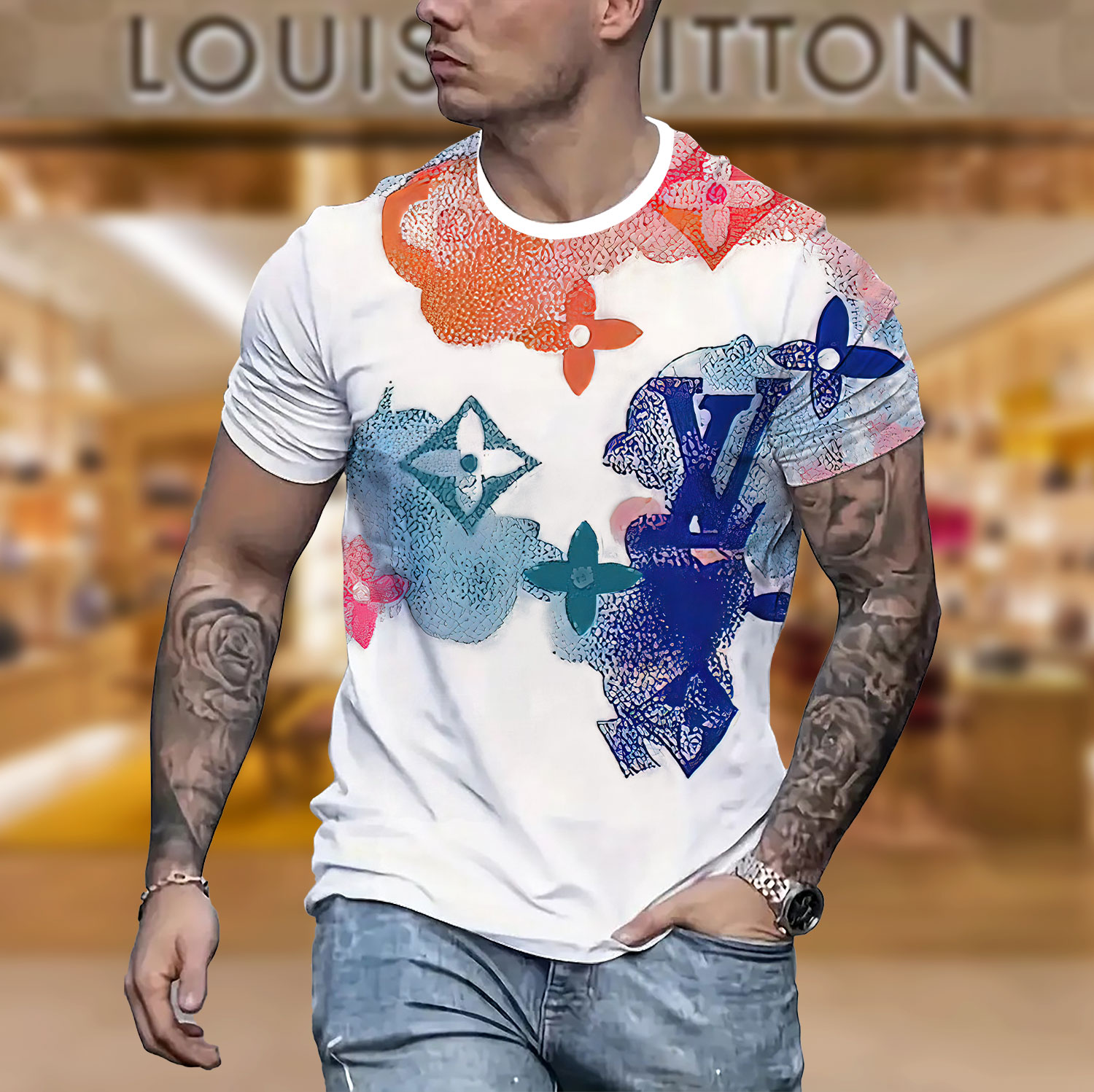 2025 – L  Luxury Brand Premium T-Shirt Outfit For Men -Max012077