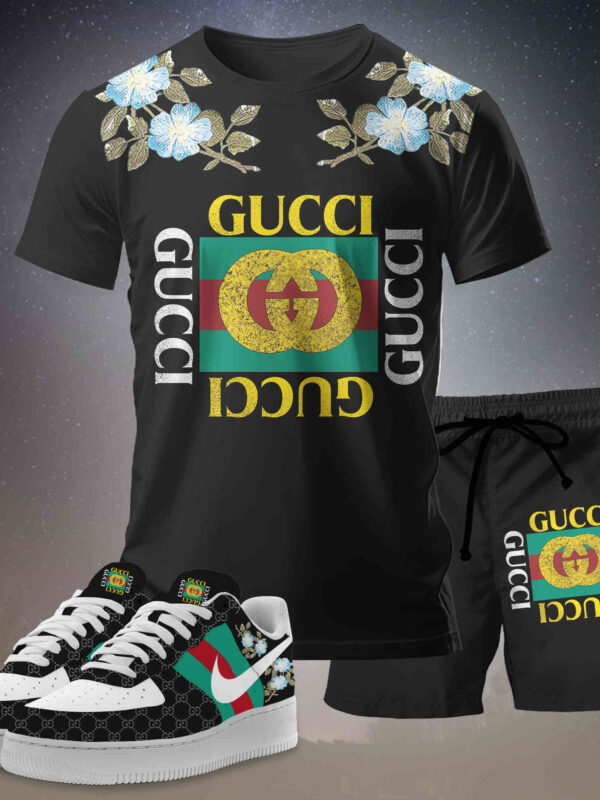New 2025 – Set G Tracksuit  Air Force 1 & T-shirt & Shorts – chic210411