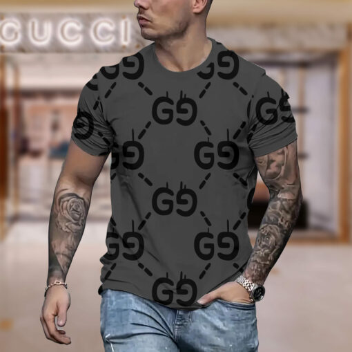 New 2025-  G  Luxury  Brand Premium T-Shirt Outfit For Men Women – Max012113