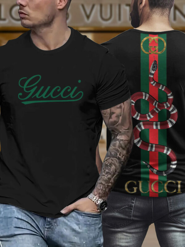 New 2025-  G  Luxury  Brand Premium T-Shirt Outfit For Men Women – Max011584