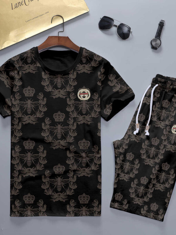 2025 – Set G Tracksuit T-shirt & Shorts –   – TU24051082