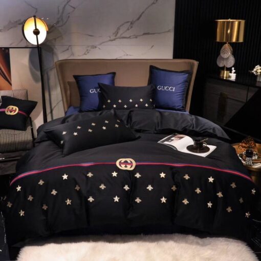 G  Premium Fashion Limited Luxury Brand Bedding Set Home Decor – Min00362