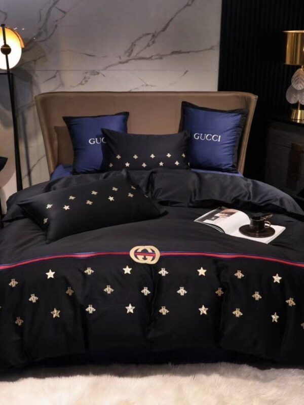 G  Premium Fashion Limited Luxury Brand Bedding Set Home Decor – Min00362