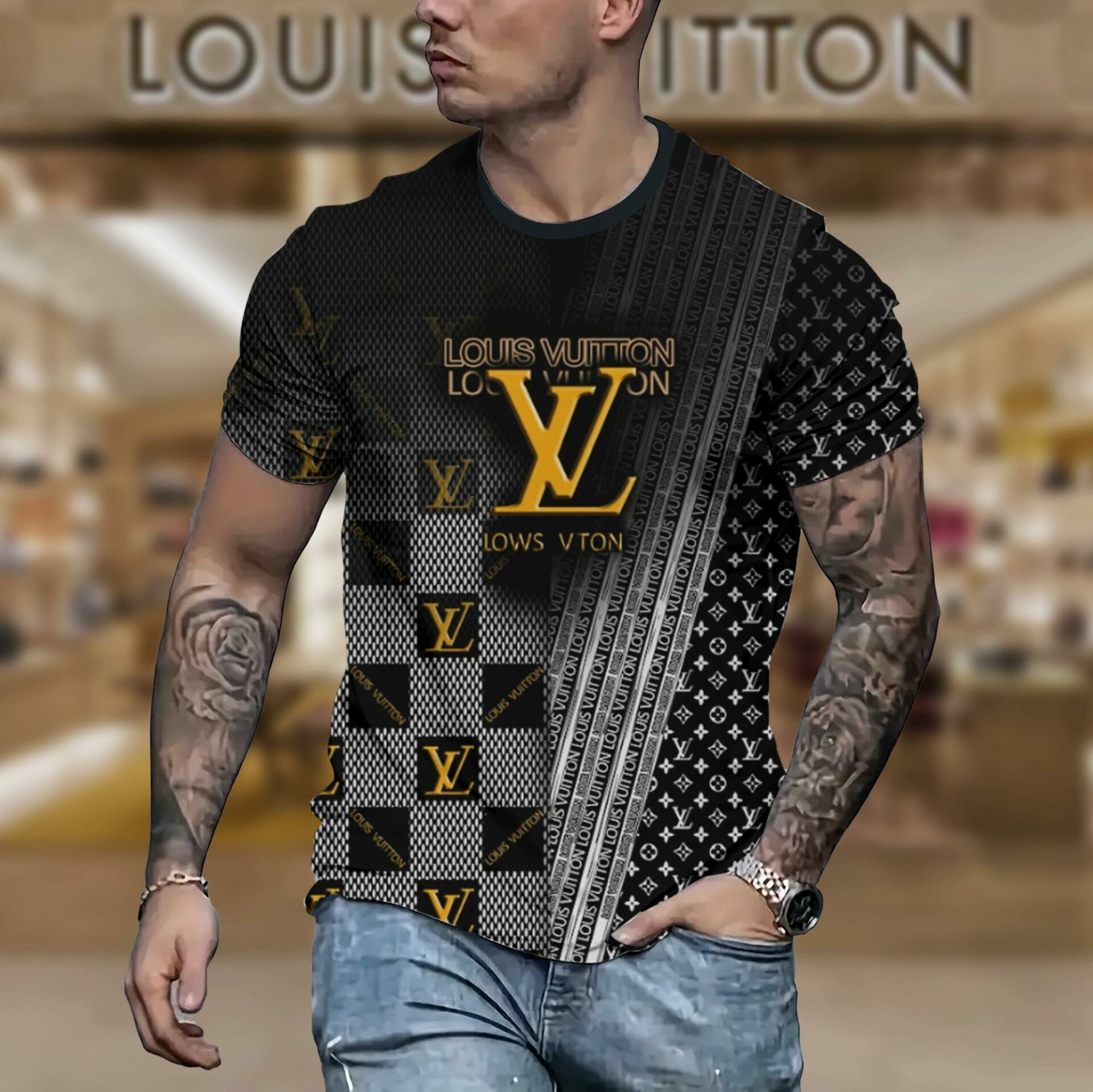 2025 – L  Luxury Brand Premium T-Shirt Outfit For Men Women -Max012227