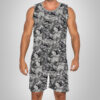 New 2025 – L Luxury Brand Premium Tanktop & Shorts Outfit For Men -Max012592
