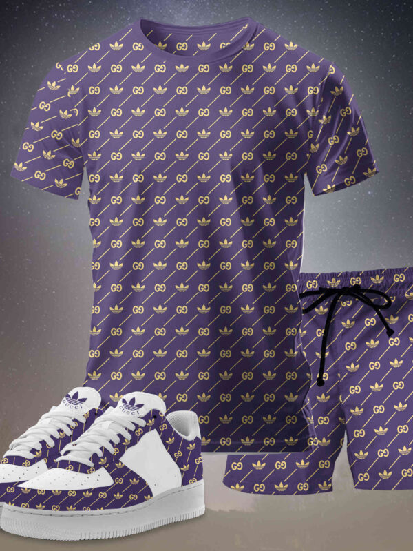 New 2025 – Set G Tracksuit  Air Force 1 & T-shirt & Shorts – chic260414