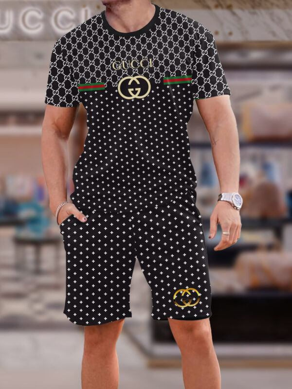 2025 – Set G Tracksuit T-shirt & Shorts –   – Max011837