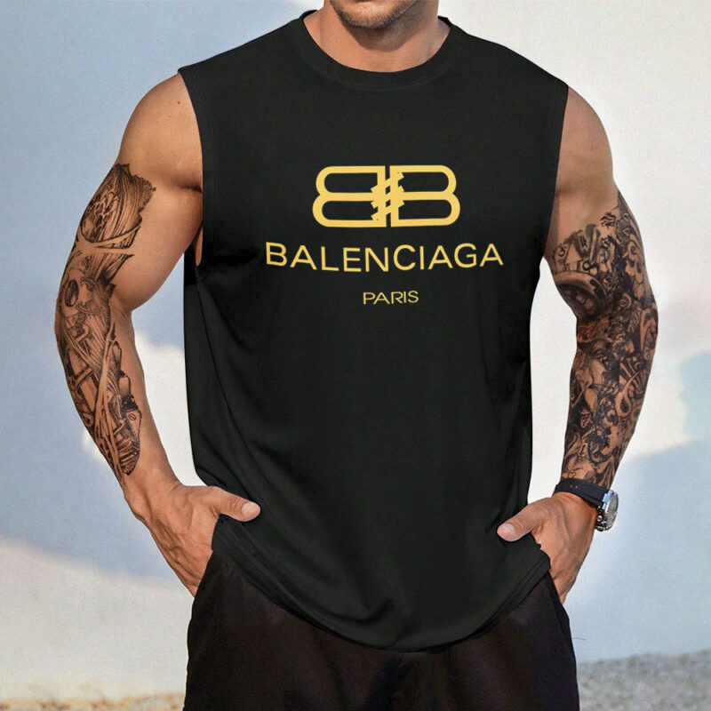 Luxury Brand Premium Slimfit Tank Top For Men-TDA002950