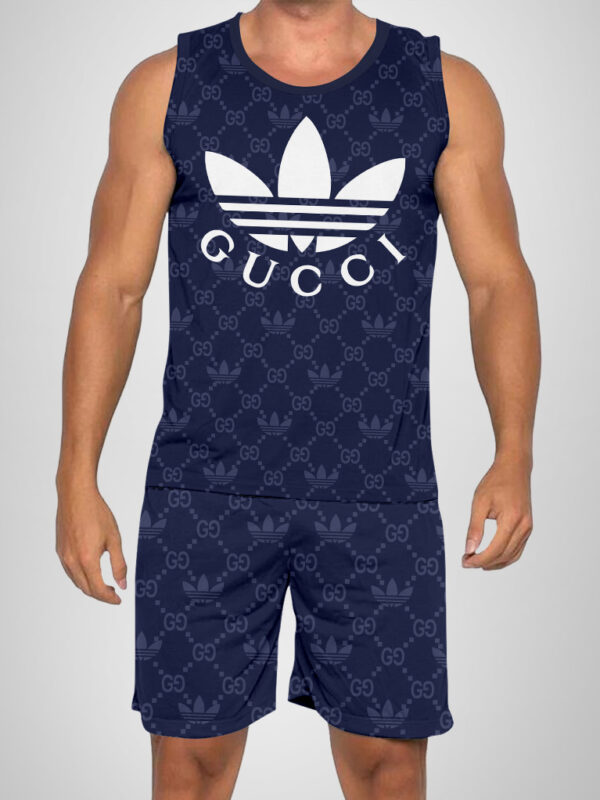 New 2025 -G Luxury Brand Premium Tanktop & Shorts Outfit For Men -Max012639
