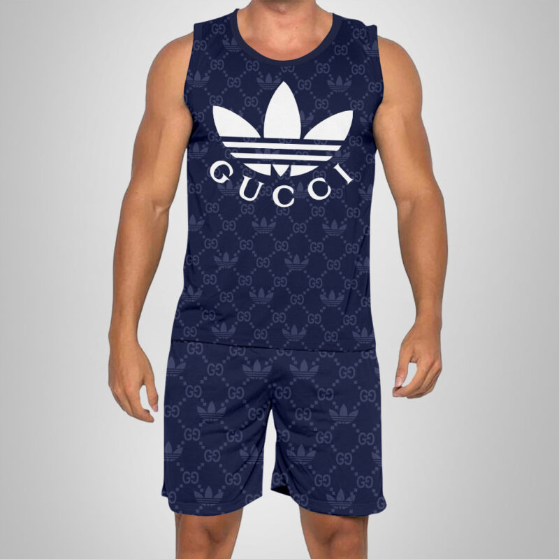 New 2025 -G Luxury Brand Premium Tanktop & Shorts Outfit For Men -Max012639