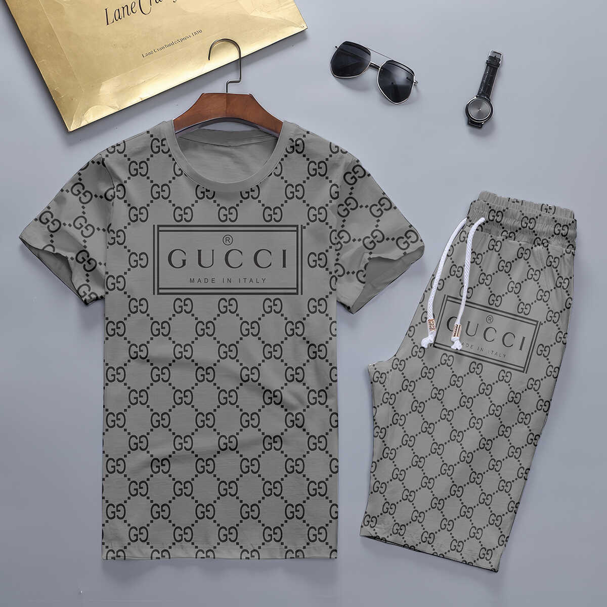 2025 – Set G Tracksuit T-shirt & Shorts –   – TU24051084