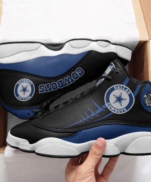 Dallas Cowboys Air Jordan 13 Shoes – Custom Sneaker – Max2407191983