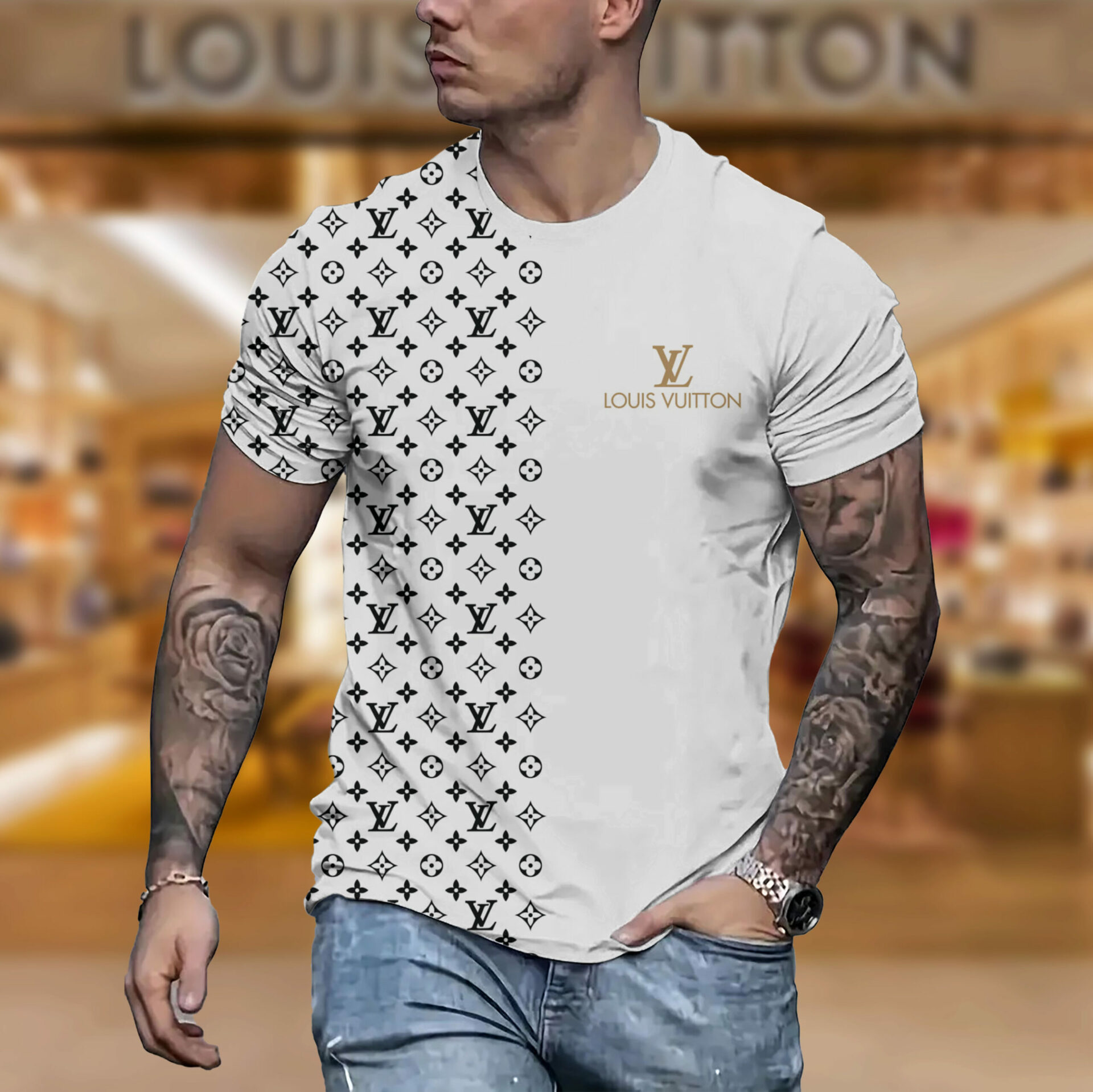 2025 – L  Luxury Brand Premium T-Shirt Outfit For Men -Max011864