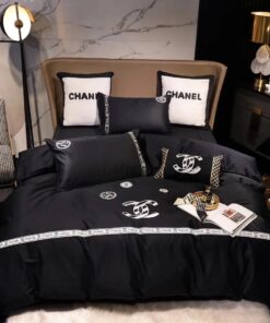 Chanel Premium Fashion Limited Luxury Brand Bedding Set Home Decor -Min00442