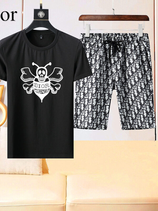 2024 – Set D  Tracksuit T-shirt & Shorts – Max4558