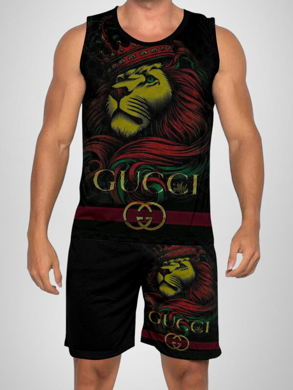New 2025 -G Luxury Brand Premium Tanktop & Shorts Outfit For Men -Max012613