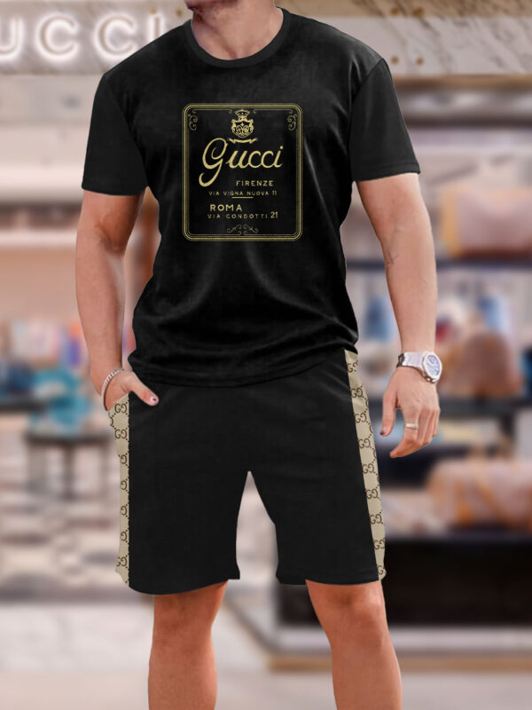 2025 – Set G Tracksuit T-shirt & Shorts –   – Max011952