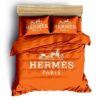 Hermes Limited Luxury Brand Bedding Set Home Decor – Max010116