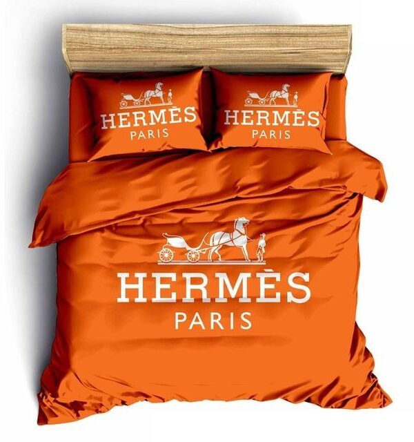 Hermes Limited Luxury Brand Bedding Set Home Decor – Max010116