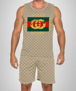New 2025 -G Luxury Brand Premium Tanktop & Shorts Outfit For Men -Max012618