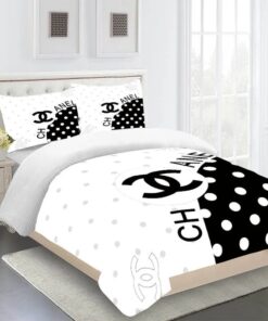 Chanel Premium Fashion Limited Luxury Brand Bedding Set Home Decor -Min00437