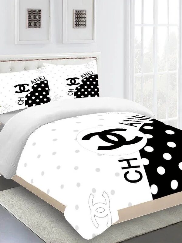 Chanel Premium Fashion Limited Luxury Brand Bedding Set Home Decor -Min00437