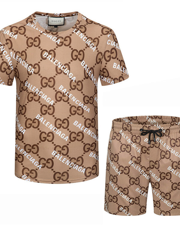 2024 – Set G Tracksuit T-shirt & Shorts –   – Max00780