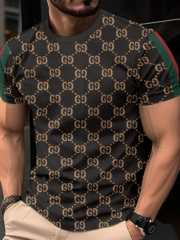 New 2025-  G  Luxury  Brand Premium T-Shirt Outfit For Men Women – Max2408263685