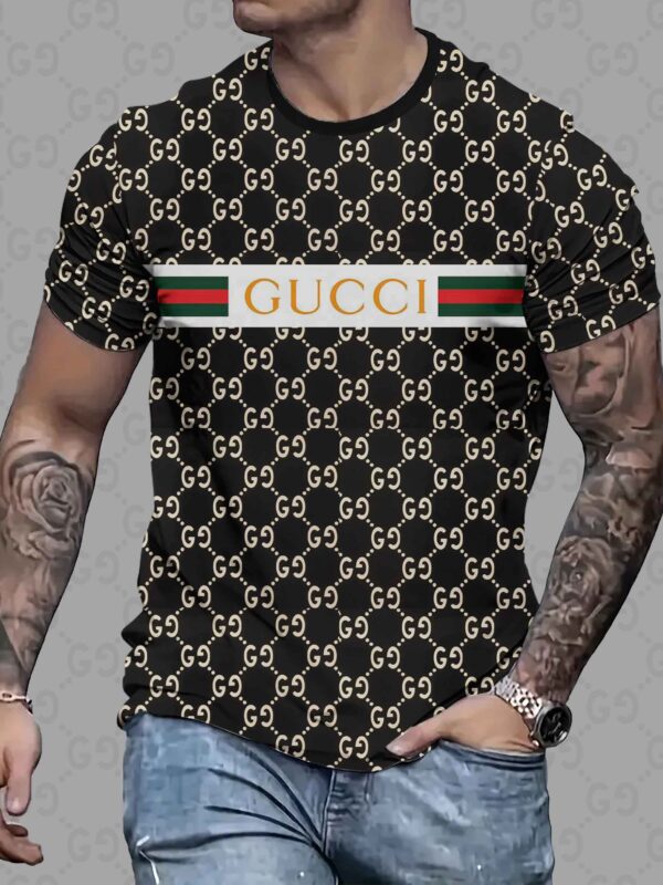 New 2025-  G  Luxury  Brand Premium T-Shirt Outfit For Men Women – Max2406041053