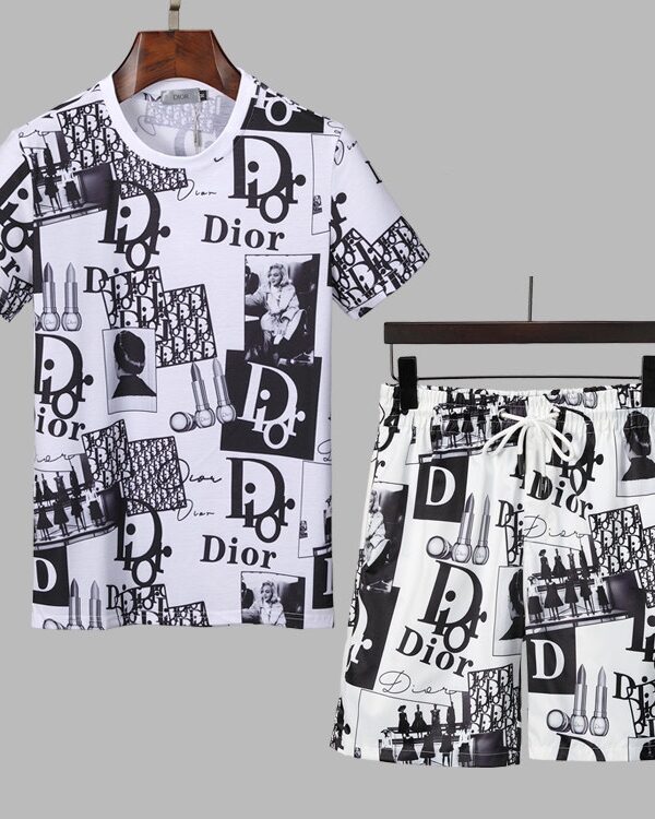 2024 – Set D  Tracksuit T-shirt & Shorts – Max4547