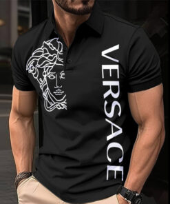 Limited Edition V**sace Polo Shirt For Men –  Max2407091558