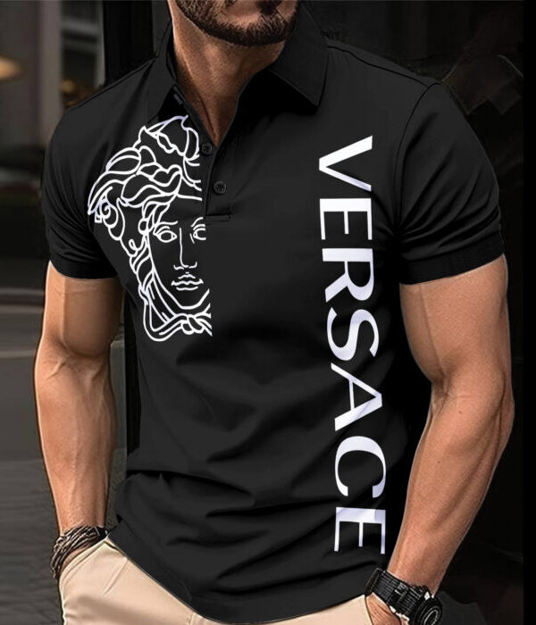 Limited Edition V**sace Polo Shirt For Men –  Max2407091558