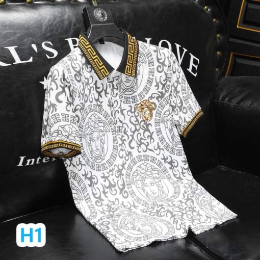 Limited Edition V**sace Polo Shirt For Men –  Max01736