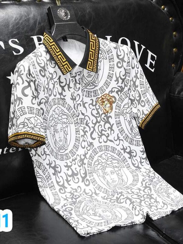 Limited Edition V**sace Polo Shirt For Men –  Max01736