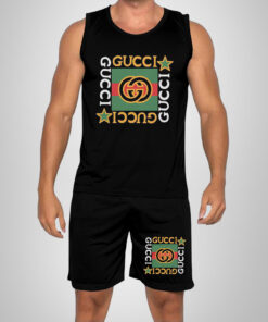 New 2025 -G Luxury Brand Premium Tanktop & Shorts Outfit For Men -Max012611