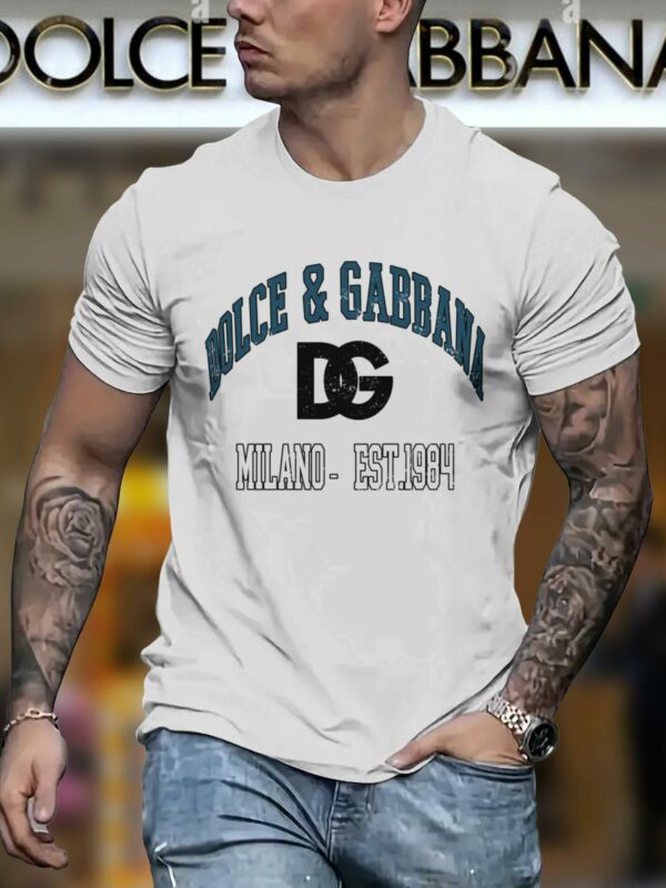 New 2025 – D Luxury Brand Premium T-Shirt Outfit For Men – Max012431